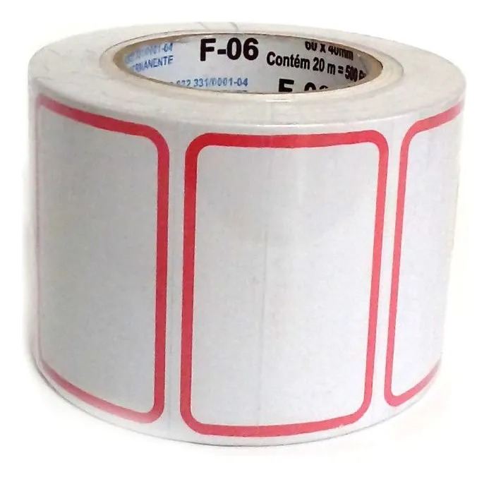 ETIQUETA ADESIVA 60X40 FITACREL